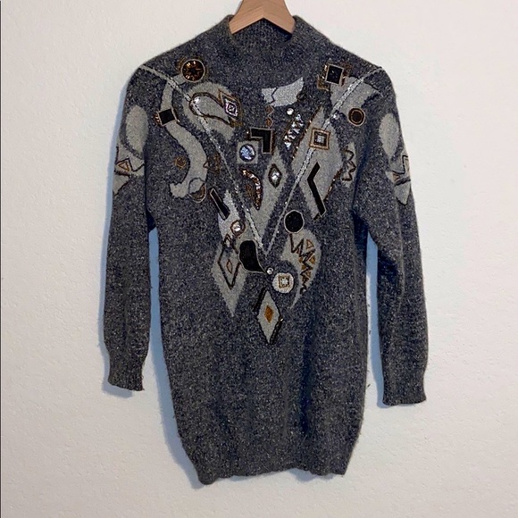 IB Diffusion Sweaters - IB Diffusion Vintage 90’s Silk & Wool Sweater